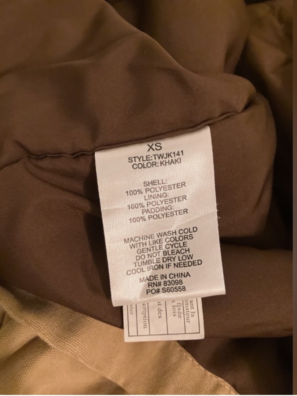 Ci-Sono Canvas Button-Down Utility Barn Jacket Spring Oversized XS/Medium - Picture 14 of 15
